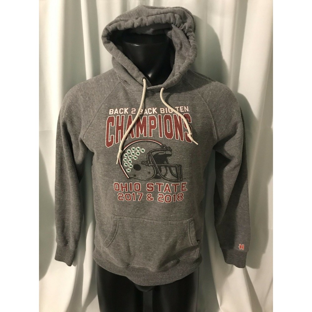Homage Ohio State Buckeyes B2B Champions‎ Hoodie Hooded Sweatshirt Mens Small